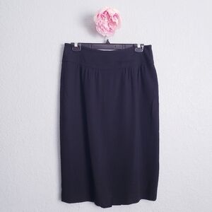 Maxmara Black Professional Full Skirt